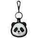 4. Nimmy Big Eyed Pet 2.0 Panda 3-in-1 Handytasche + Geldbörse + Tracker-Hülle - Schwarz
