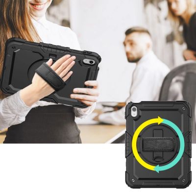 7. Tech-Protect Solid360 Hülle für iPad 10,9" 2022 - Schwarz