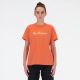 5. New Balance S/S Script Tee Gfr W WT41909GFR