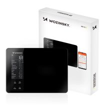 Wozinsky WIK-16 Intelligente Küchenwaage mit Digitalanzeige und Bluetooth-App – Schwarz