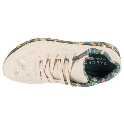 3. Skechers Uno - Majestic Garden 155583-NTMT Beige 36