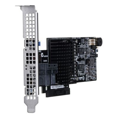 3. ASUS PIKE II 3108-8i-240PD/2G 8-Port interne SATA/SAS 12G (RAID 0, 1, 10, 5, 6, 50, 60) 2x Mini-SAS HD SFF-8643