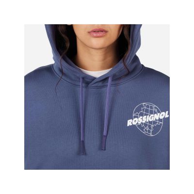 5. ROSSIGNOL W WATERFALL H RELAX SWEATSHIRT Damen-Sweatshirt blau