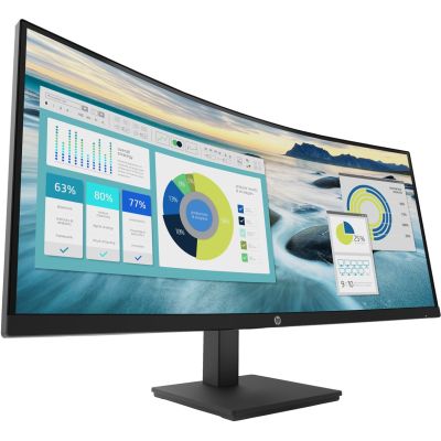 2. HP P34hc G4 Computermonitor 86,4 cm (34") 3440 x 1440 px Quad HD LED Schwarz