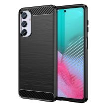 Flexible Carbon-Musterhülle für Samsung Galaxy M54 Carbon Case - schwarz