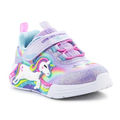 Skechers S-Lights Mädchen Unicorn Chaser Jr 302298N-LVMT Schuhe