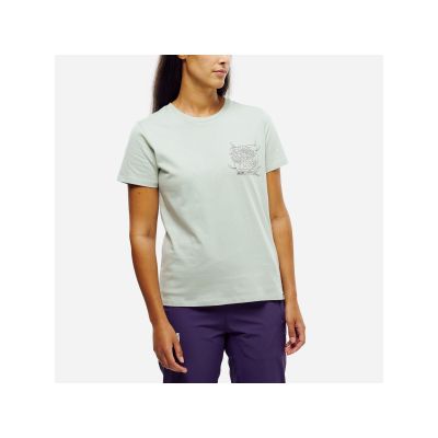 3. MILLET Cimaï Collab Ts Ss W Damen-T-Shirt Pastellgrün