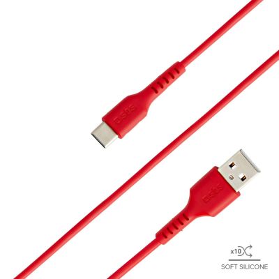 5. SBS TECABLEMICROC15R USB-A - USB-C-Kabel 1,5 m - rot