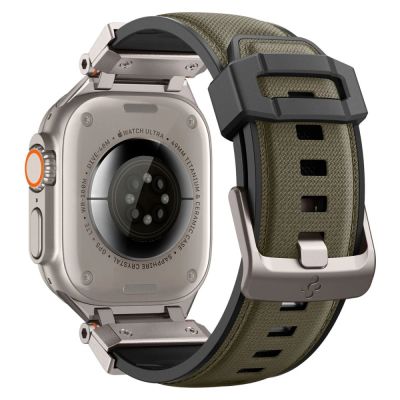 4. Spigen DuraPro Armor Strap für Apple Watch 44 / 45 / 46 / 49 mm - Grün