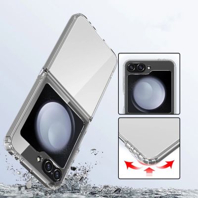 3. Tech-Protect FlexAir Hybrid Case für Samsung Galaxy Z Flip 6 / 7 FE - Transparent