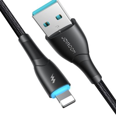 7. Joyroom Starry Series SA32-AL3 3A USB-A / Lightning Kabel 1m - schwarz
