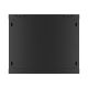6. LANBERG Wandregalschrank 19" 9HE 600x450 Metalltür Schwarz (Bausatz) WF01-6409-00B