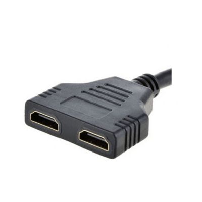 2. GEMBIRD DSP-2PH4-04 Adapter (HDMI M - 2x HDMI F; 0,20 m; schwarz)