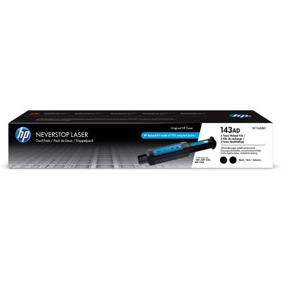 HP 143AD Neverstop Toner-/Nachfüllset 2er-Pack EWR + CH + UK
