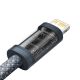 8. Baseus CALD000116 Lightning – USB-C PD-Kabel 20 W 480 Mbit/s 2 m – Grau