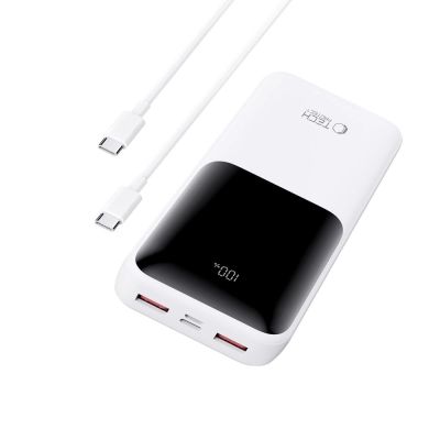 4. Powerbank Tech-Protect PB02 20000mAh 22.5W - weiß