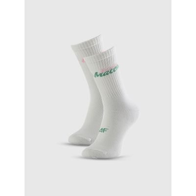 Lange Damensocken (2er-Pack) 4F 4FRSS26USOCF657-90S