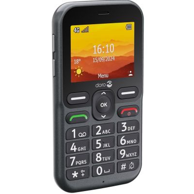 2. Doro Leva L10 6,1 cm (2,4") 120,7 g Schwarz Funktionshandy