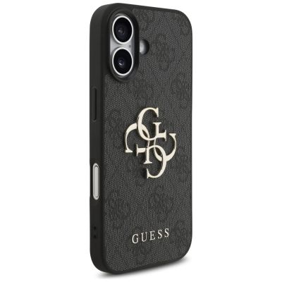 4. Guess 4G Strap 4G Classic Logo Hülle für iPhone 17 - Schwarz