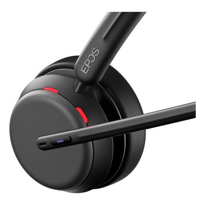 8. EPOS IMPACT 1061T Bluetooth-Headset mit ANC und Ladestation, mit hybrider aktiver Geräuschunterdrückung (ANC), kompatibel mit MS Teams
