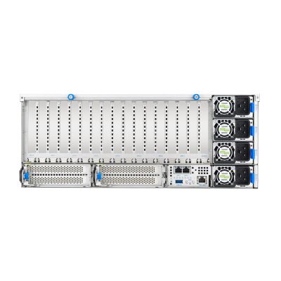 5. Asus Rack-Plattform (4U) ESC8000A-E13P AMD EPYC 9005 (8xNVMe, 2xM.2, 2x10Gbe, IPMI, 3200W)