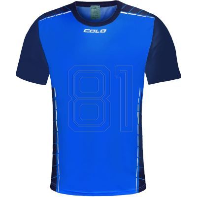 2. Colo Solid M blaues Volleyballshirt