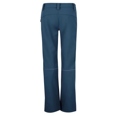 2. Trollkids Kinder Fjell Softshell Hose blau (117-142)