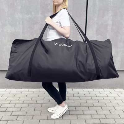 12. Wozinsky Wasserdichte Scooter-Abdeckung, Scooter-Tasche, Schwarz (WSB5BK)