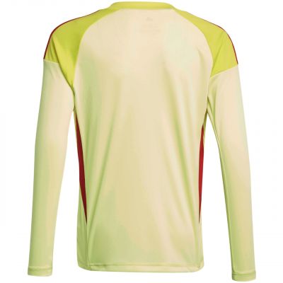 3. adidas Tiro 25 Competition Langarm-Torwarttrikot für Kinder, Gelb und Rot, KJN2020