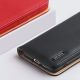 14. Dux Ducis Hivo Leather Flip Cover Echtleder Geldbörse für Karten und Dokumente Samsung Galaxy S22+ (S22 Plus) Schwarz