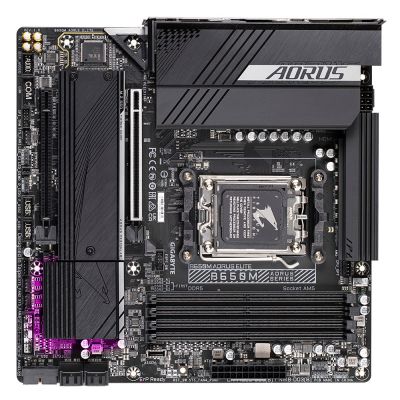 10. Gigabyte B650M AORUS ELITE Motherboard (B650, AM5, mATX, DDR5)