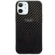 Audi Carbon Fiber iPhone 11 / Xr 6,1" schwarz/schwarzes Hardcase AU-TPUPCIP11-R8/D2-BK
