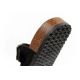 7. Lee Cooper Damen-Slipper, schwarzes Wildleder, bequem, leicht