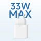 5. Cuktech A19 30W USB-A + USB-C Wandladegerät – Weiß