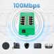 12. Extralink Gigabit PoE Injector 4 Port Active, 4 Gigabit 802.3at/af Ports, Modus A