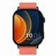5. Gravity GT15-3 Smartwatch, rotes Silikonarmband + schwarzes Armband