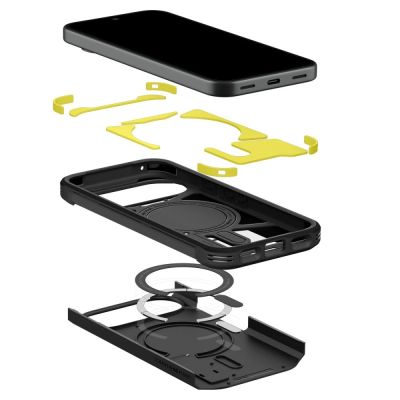 7. Spigen Tough Armor Mag MagSafe Hülle für Google Pixel 11 - Schwarz