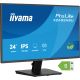 iiyama ProLite 24-Zoll Full HD IPS-Panel mit schmalen Rändern an allen Seiten und Energieeffizienzklasse B