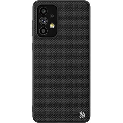 Nillkin Textured Case robuste, verstärkte Hülle mit Gelrahmen und Nylonrückseite für Samsung Galaxy A73 schwarz