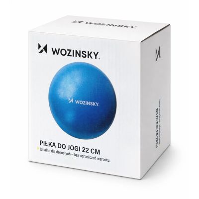 2. Wozinsky WPDP-N22 Rehabilitationsball 25 cm - blau