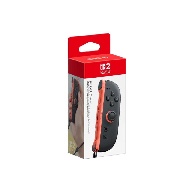 6. Joy-Con 2 (R) Joystick, Switch 2, analoge/digitale Tasten, kabellos, blau