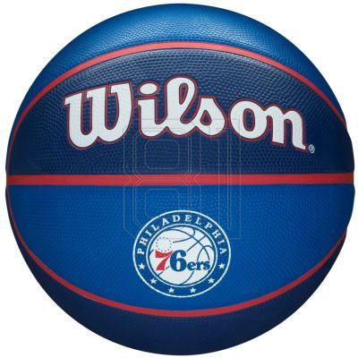3. Wilson NBA Team Philadelphia 76ers Ball WTB1300XBPHI 