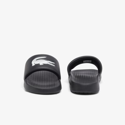 7. Lacoste SERVE SLIDE 1.0 125 1 CMA BLK/WHT (749CMA002131261)