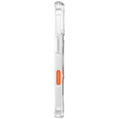 4. Uniq Swivix 360 drehbare Schutzhülle mit Ständer für iPhone 17 - Transparent