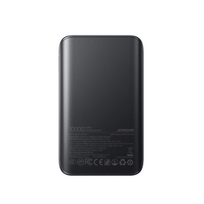 7. Joyroom JR-QP191 Star Series Mini 10000mAh 22,5W Powerbank mit Digitalanzeige – Schwarz