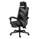 39. Huzaro Combat 5.0 Schwarzer Gaming-Stuhl