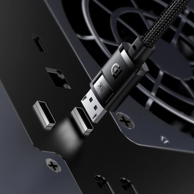 8. DisplayPort 8K 60Hz-Kabel 1,5 m Baseus High Definition Series – Schwarz