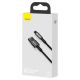 5. Baseus Tungsten kabel USB - Lightning 2,4 A 1 m schwarz (CALWJ-01)