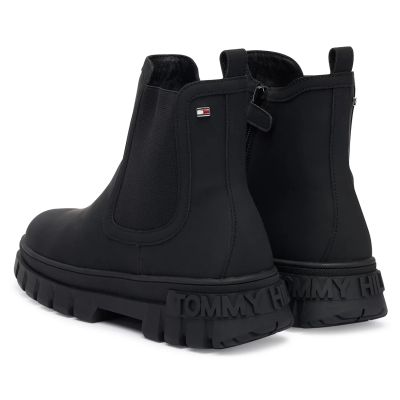 2. Tommy Hilfiger Damen-Chelsea-Boots T3X5-34130-1355999 SCHWARZ