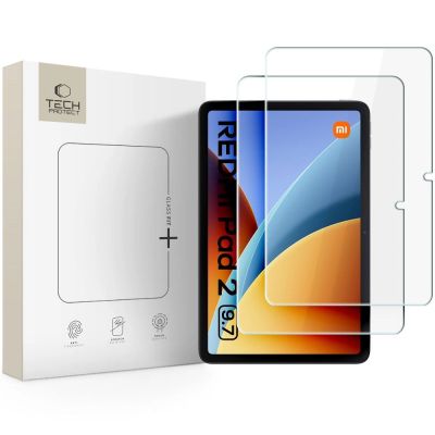 Tech-Protect Glass Fit+ 2er-Pack gehärtetes Glas für Xiaomi Redmi Pad 2 9,7"
